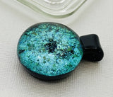 Cab Aquamica Carbochon Beads