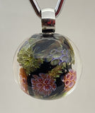 Mab Black Marble Beads