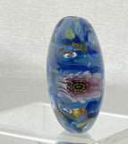 Leb Bluefloral Lentil Beads