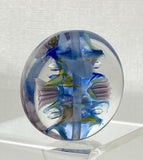 Leb Bluefloral Lentil Beads