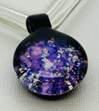 Cab Bluepinkmica Carbochon Beads