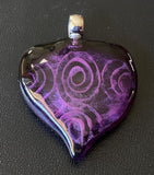 Bright Purple Free Form Beads