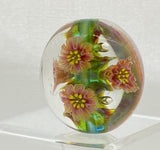 Leb Greenfloral Lentil Beads