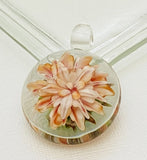 Cab Orange Implosion 3 Carbochon Beads