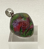 Mab Pink Murrini Marble Beads