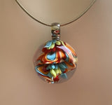 Rainbows And Ribbons Marble Beads