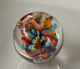 Rainbows And Ribbons Marble Beads