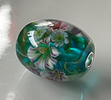 Turquoise with Sterling Silver Caps