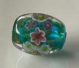 Turquoise with Sterling Silver Caps