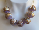 Wisteria Hollow Necklace Beads
