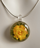 Yellow Cabochon Carbochon Beads