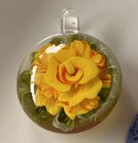 Yellow Cabochon Carbochon Beads