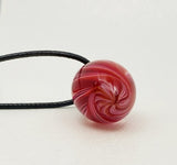 Mab Red Marble Beads