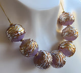 Wisteria Hollow Necklace Beads